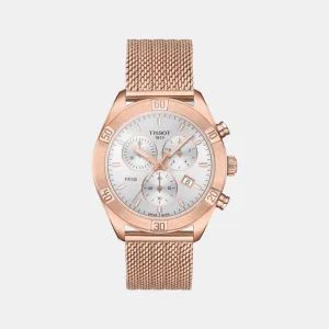 PR 100 Chronograph Women Analog Stainless Steel Watch T1019173303100