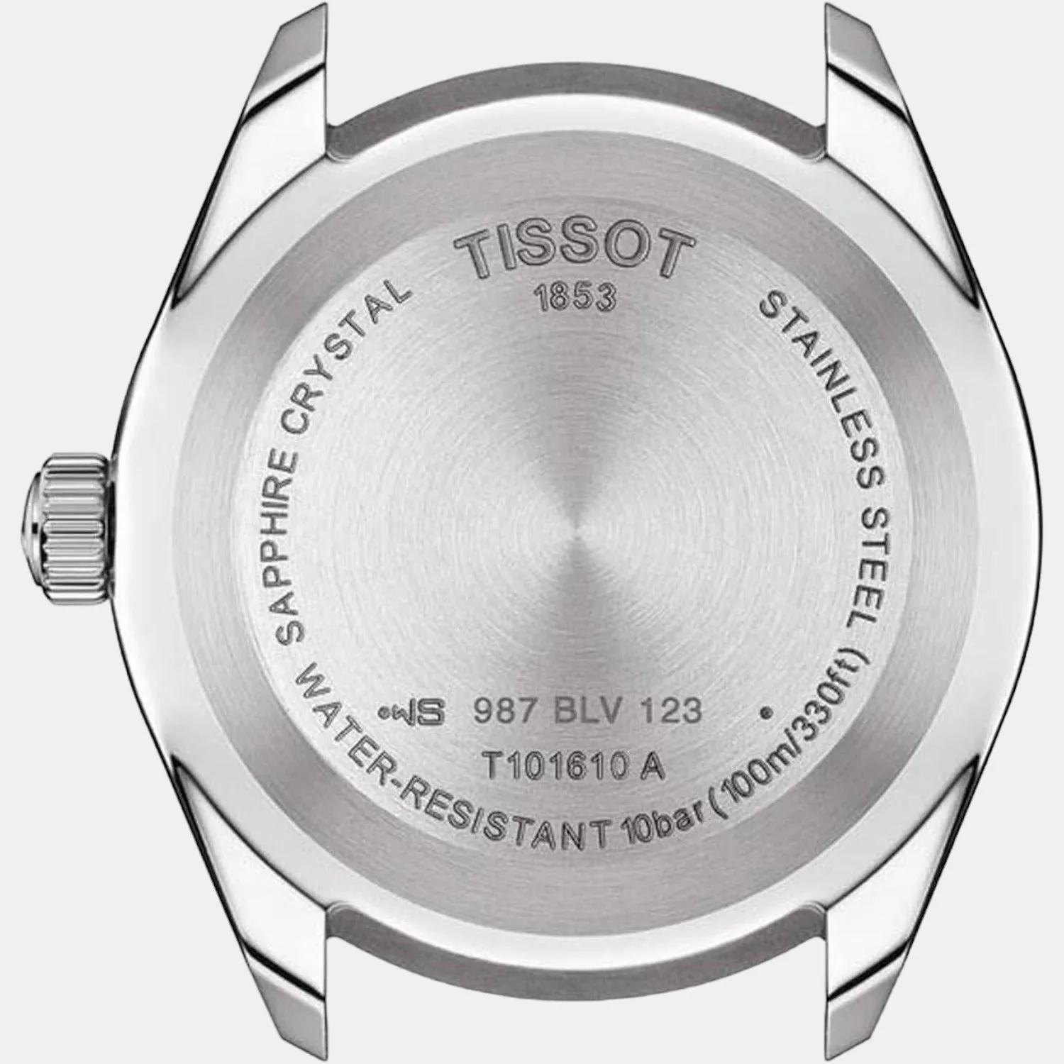 PR 100 Men Analog Stainless Steel Watch T1016171105100