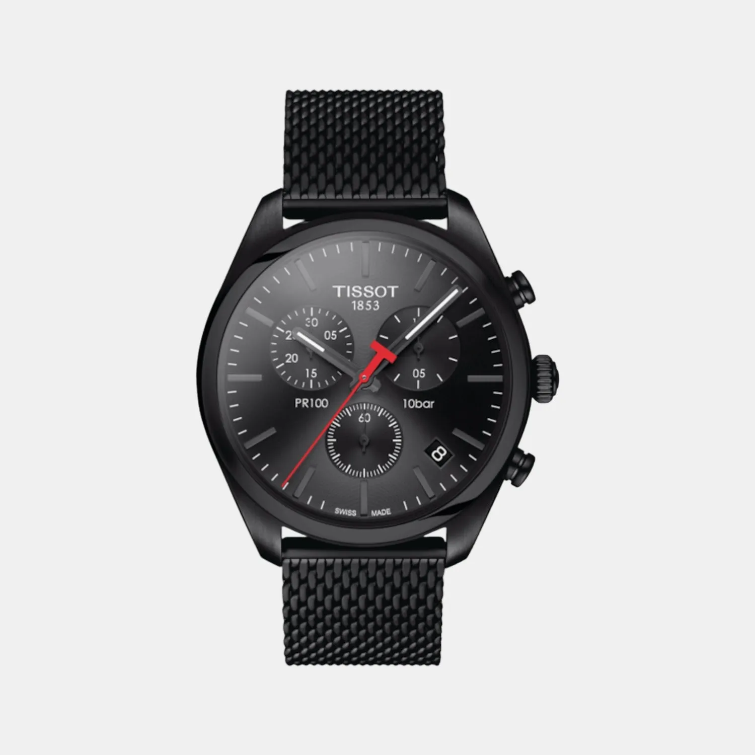PR 100 Men Chronograph Stainless Steel Watch T1014173305100