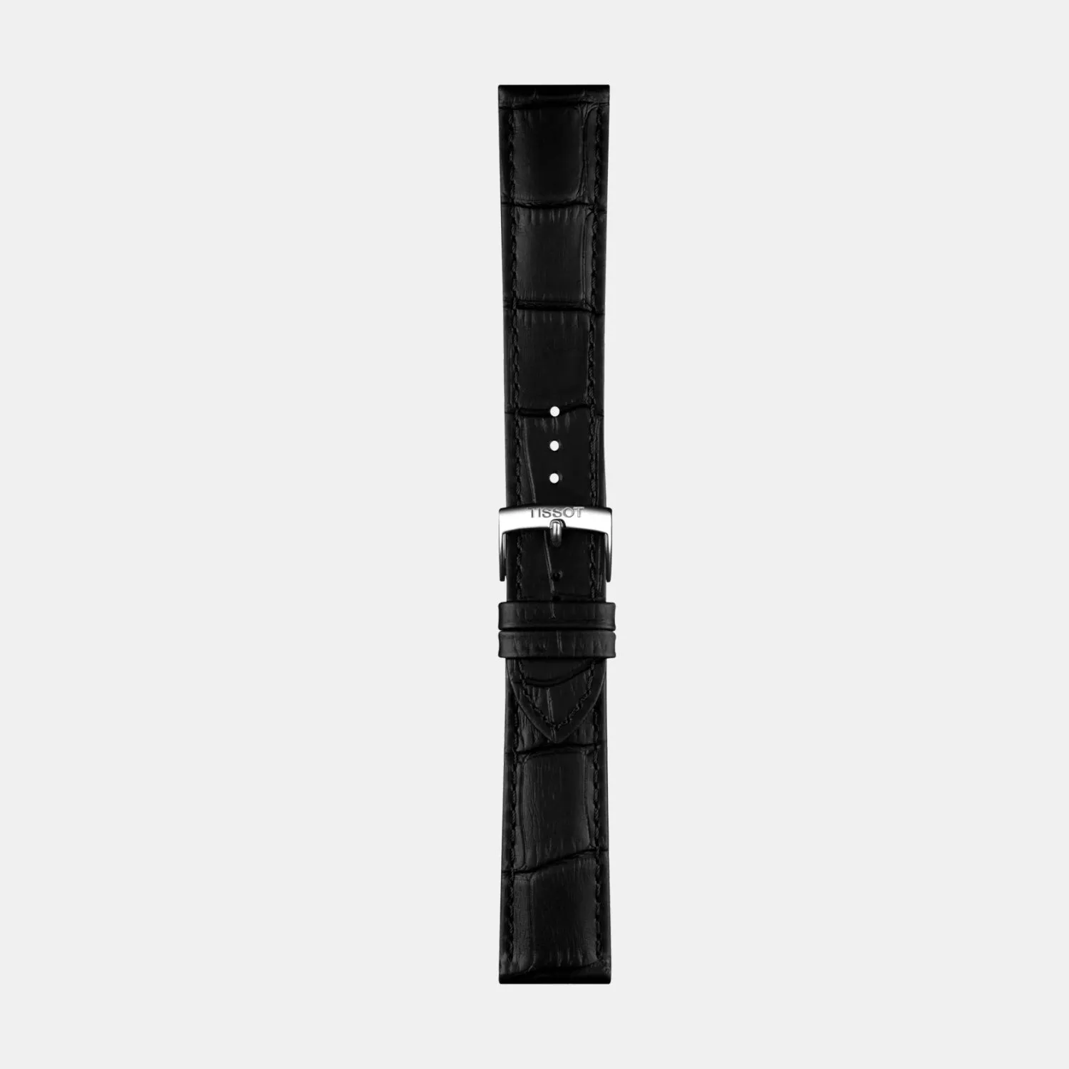 PR 100 Men Quartz Black Dial Analog Leather Watch T1504101605100