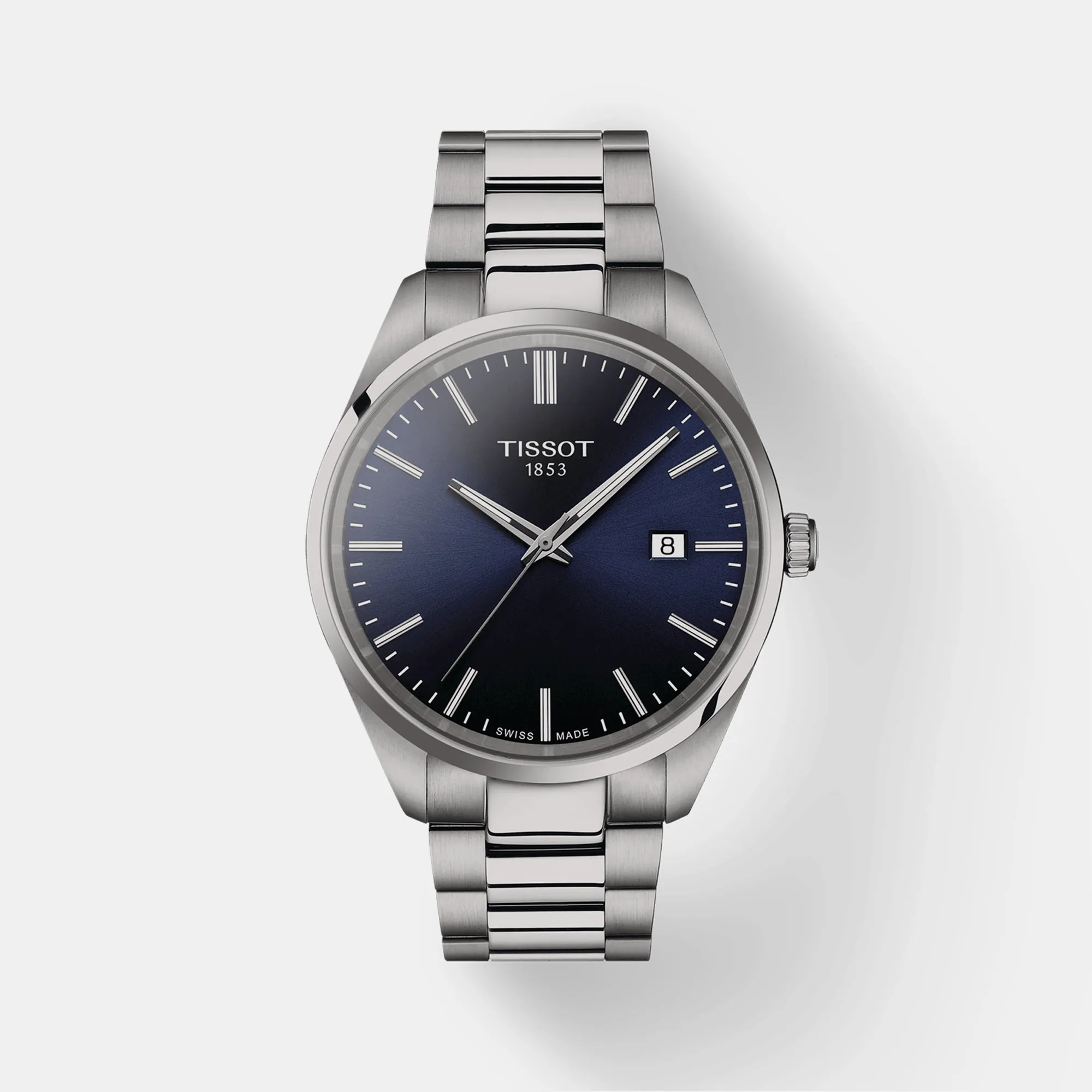 PR 100 PR 100 Men's Blue Dial Analog Stainless Steel Watch T1504101104100