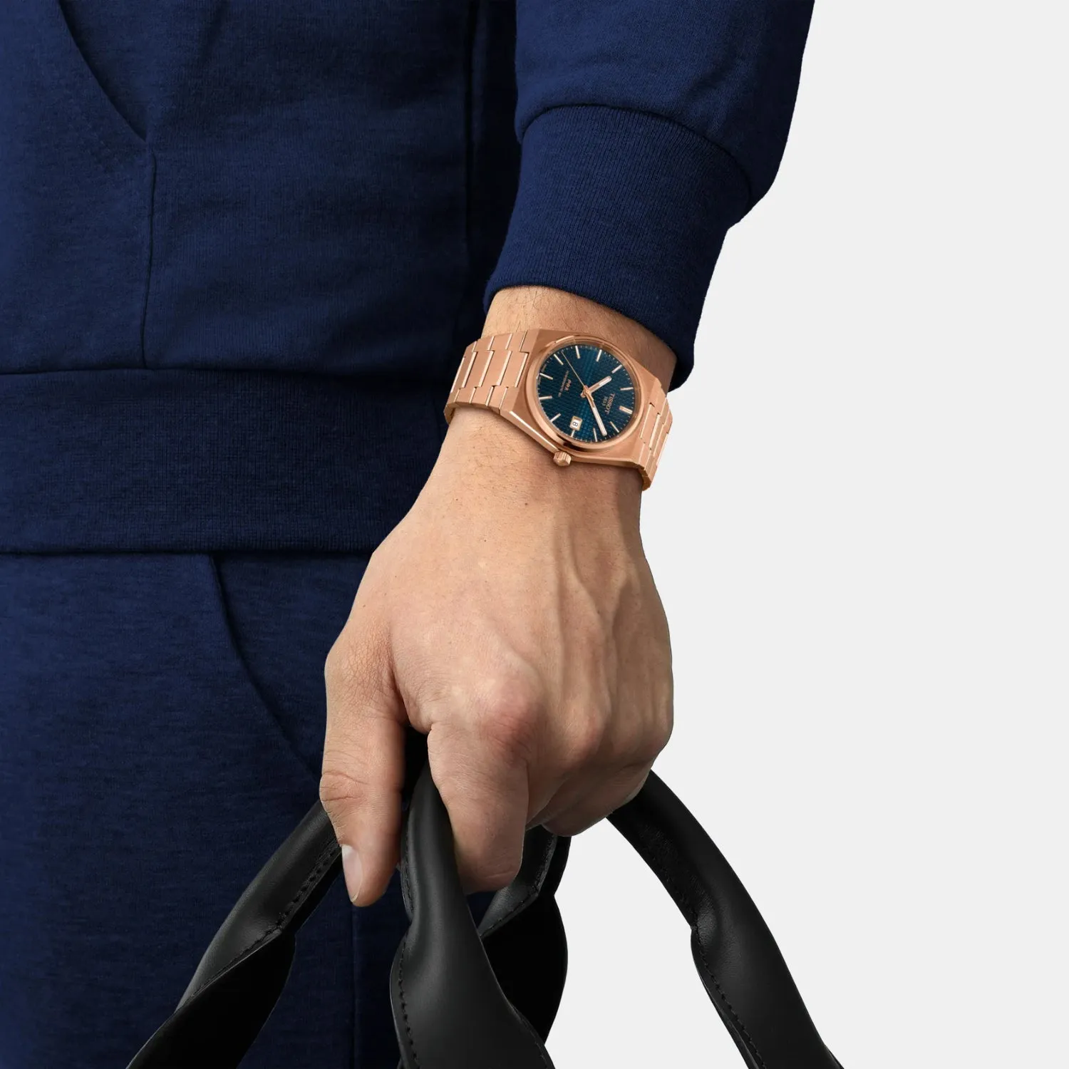 PRX Men Automatic Blue Dial Analog Stainless Steel Watch T1374073304100