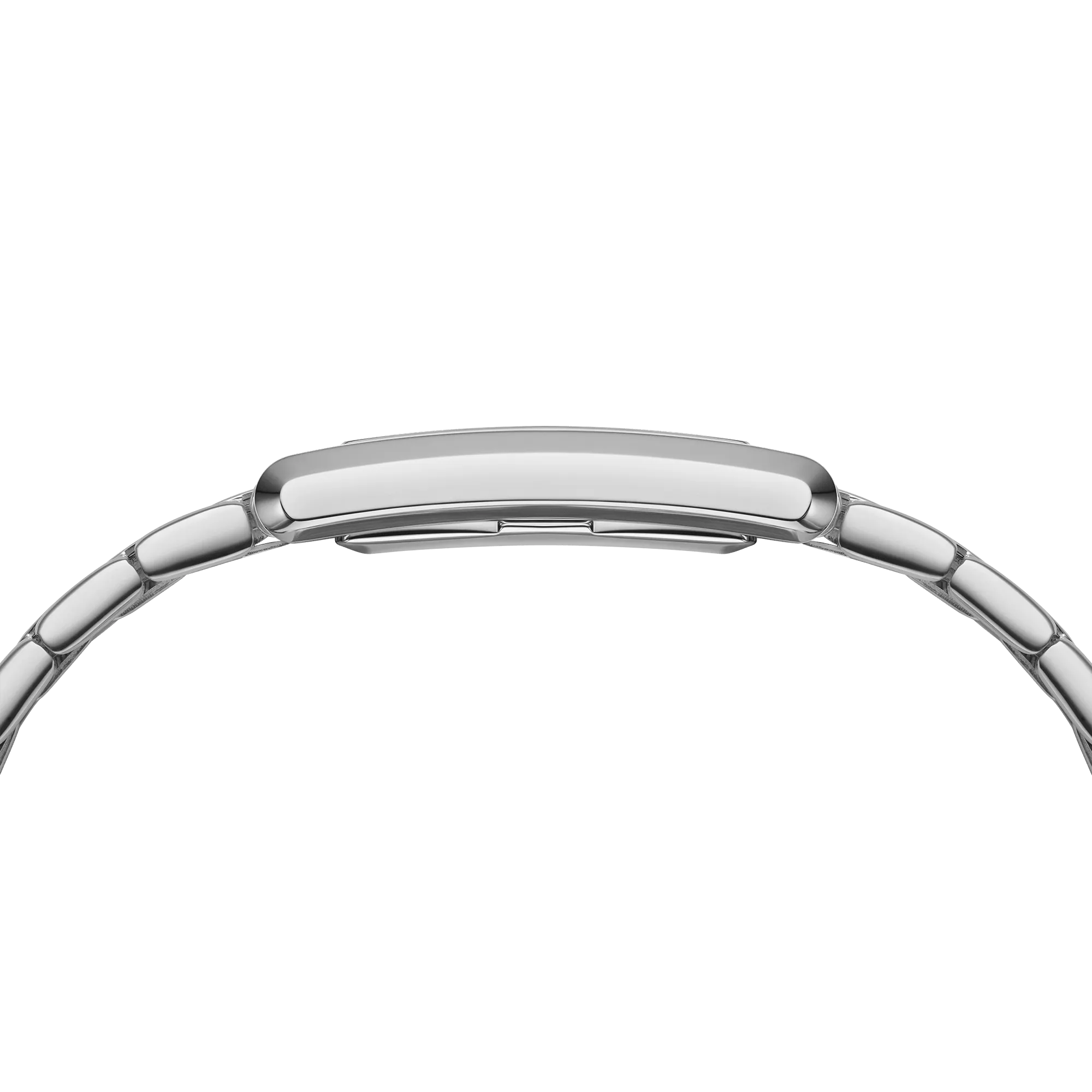 Quadro Roman Numerals 5-Link Silver