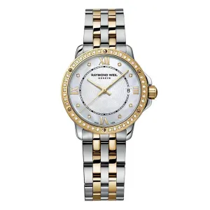 Raymond Weil Women's Bracelet Watch - Tango MOP Dial Two Tone | 5391-SPS-00995