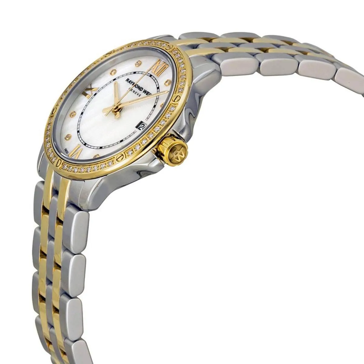 Raymond Weil Women's Bracelet Watch - Tango MOP Dial Two Tone | 5391-SPS-00995