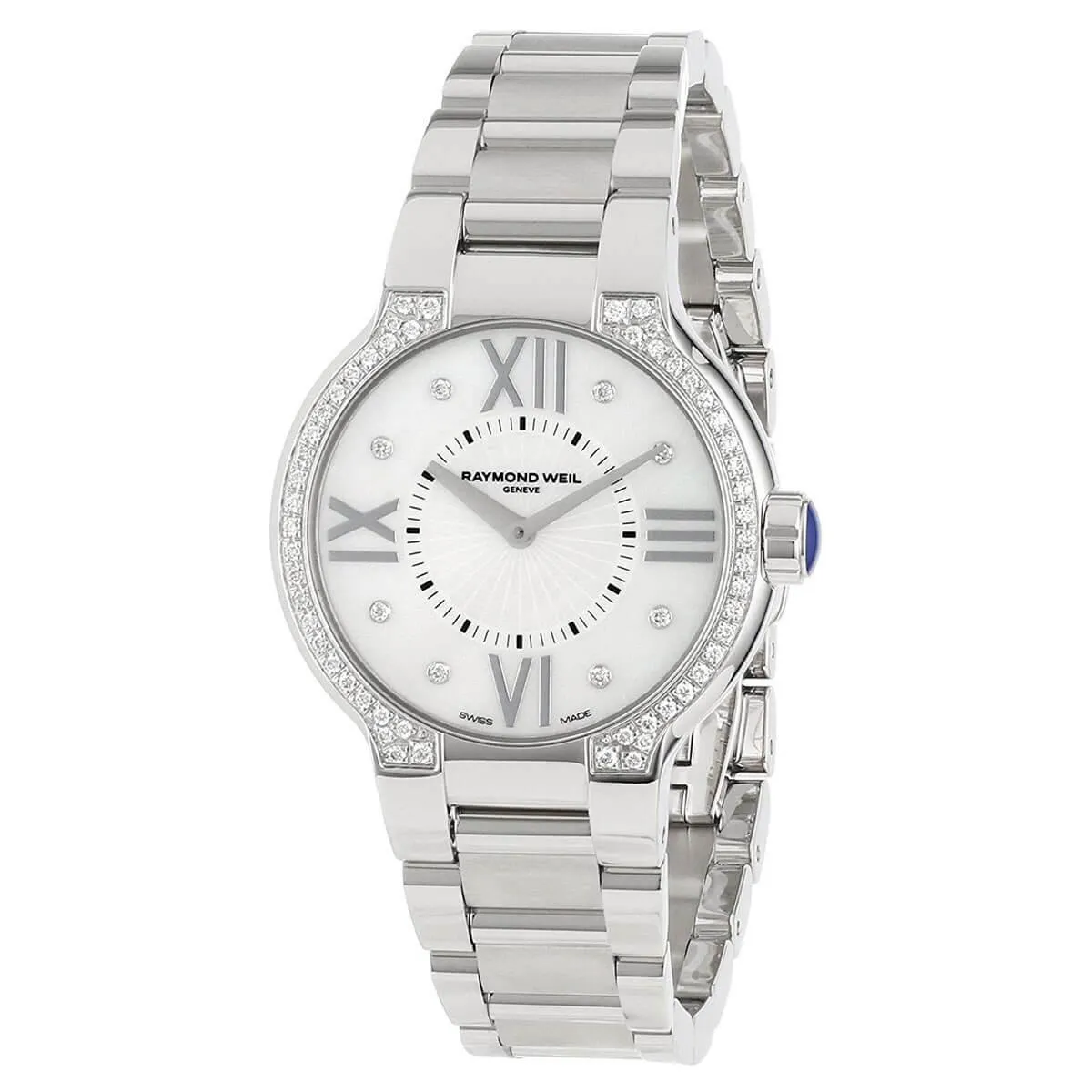 Raymond Weil Women's Diamond Watch - Noemia MOP Dial | 5932-STS-00995