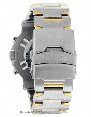 Reactor Critical Mass Men's Chronograph - Blue - Stainless & Gold - Day/Date