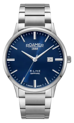 Roamer - 718833 41 45 70 - R Line Classic Quartz Watch for Men's