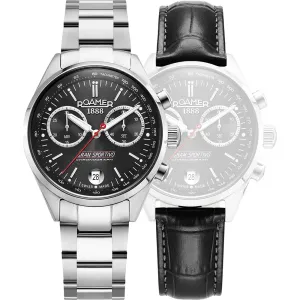 Roamer - 978818 41 85 20 - GRAN SPORTIVO  Stainless Steel Watch Set For Men's