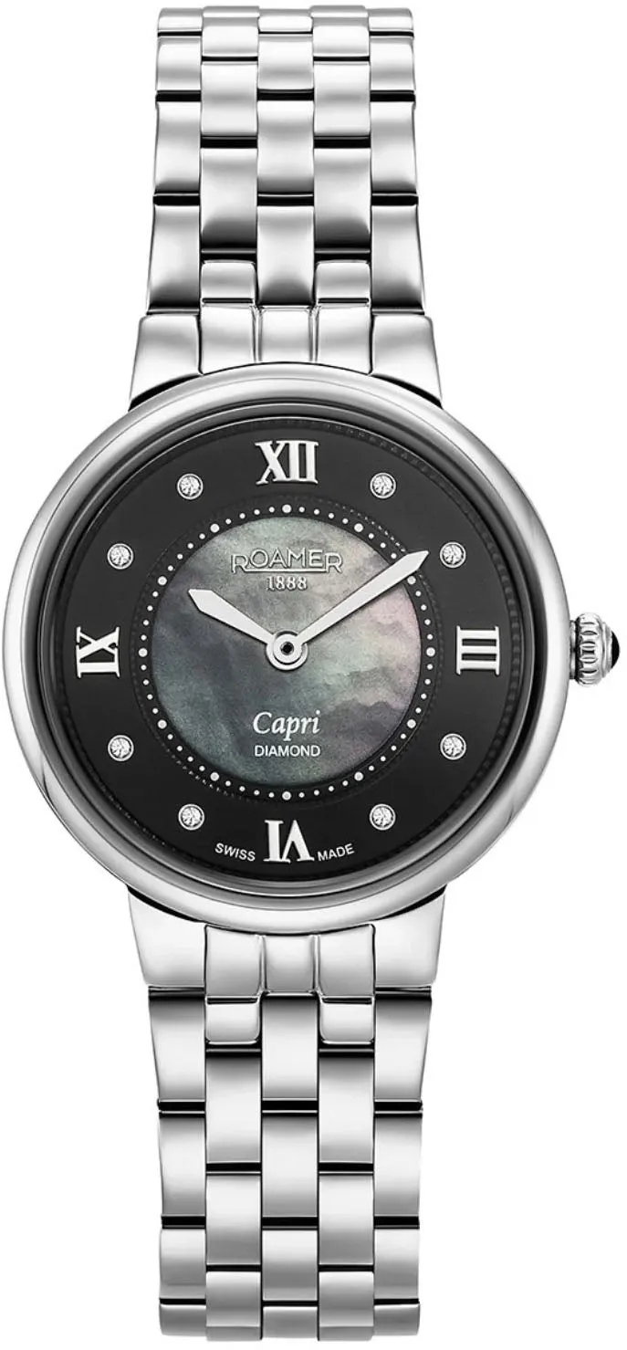 Roamer Capri Black MOP Watch