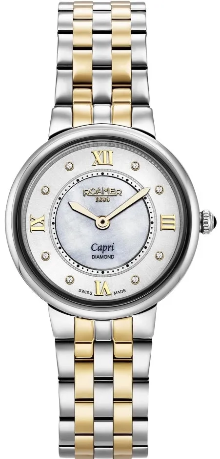 Roamer Capri White MOP Dial Watch
