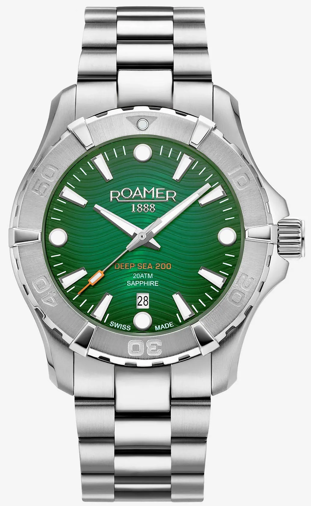 Roamer Deep Sea 200 Green Watch
