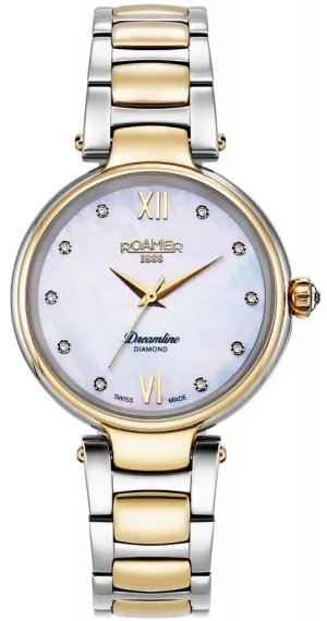 Roamer Dreamline White MOP Diamond Watch