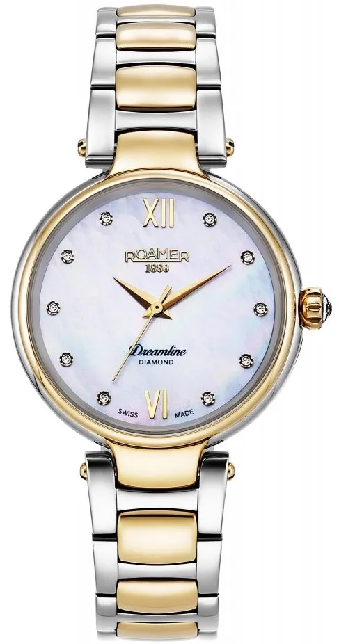 Roamer Dreamline White MOP Diamond Watch
