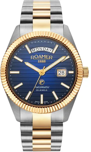 Roamer Primeline Daydate II Blue Watch