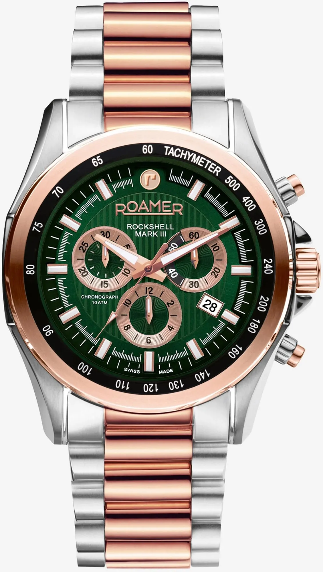 Roamer Rockshell Mark III Chrono Watch