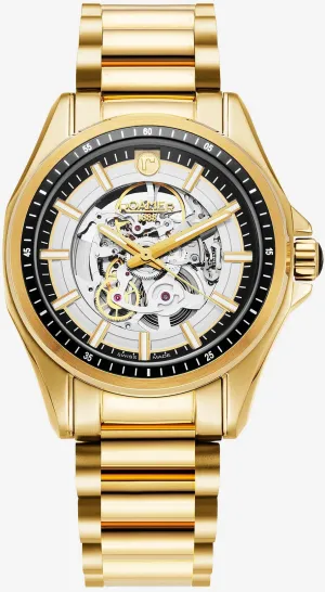 Roamer Rockshell Mark III Skeleton Black Watch