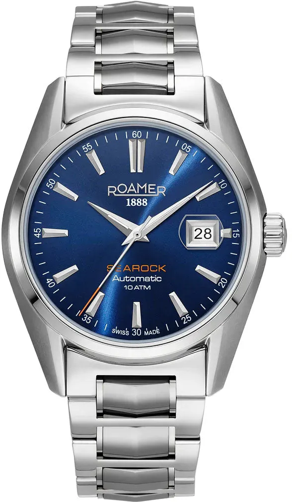 Roamer Searock Automatic Blue Sunray Watch