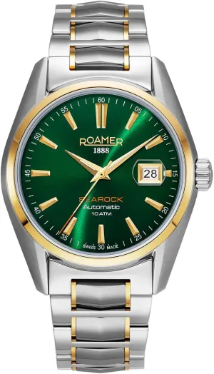 Roamer Searock Automatic Green Sunray Watch