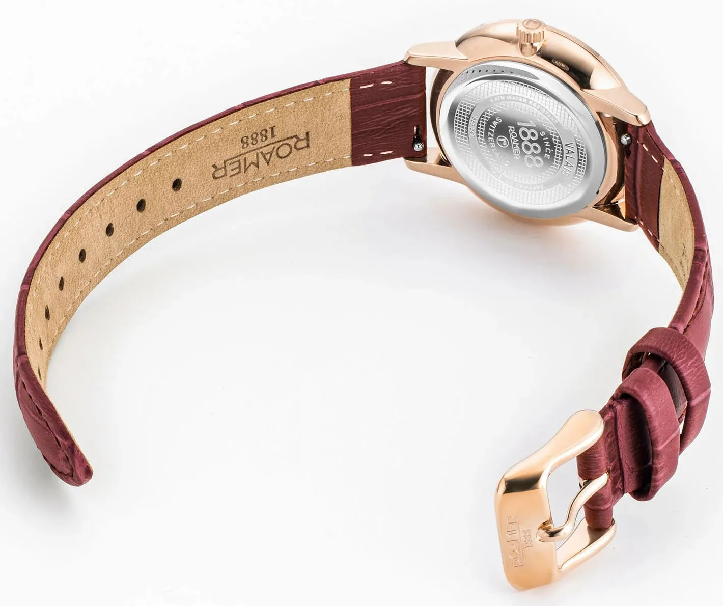 Roamer Valais Red MOP Ladies Watch