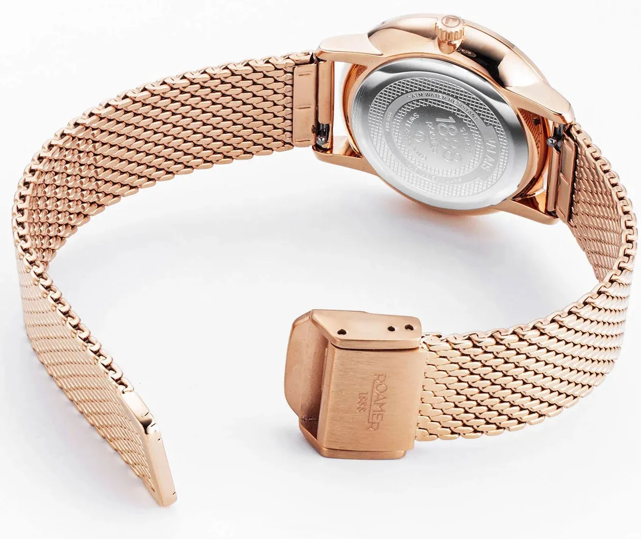 Roamer Valais Red MOP Ladies Watch