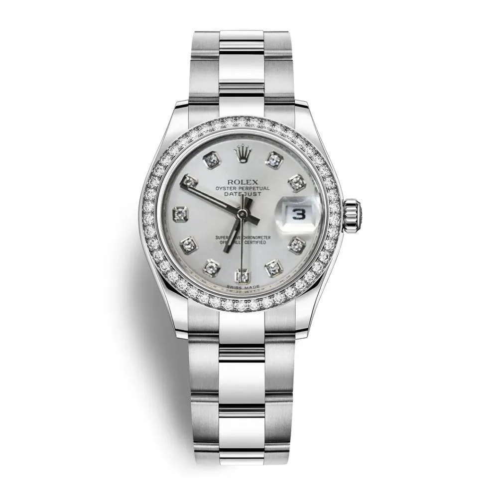 Rolex Datejust 26mm - Ref: 179384 sdo - Silver Dial, Stainless Steel Oyster Bracelet Women's Watch