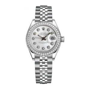 Rolex Datejust 26mm - Ref: 179384 wdj - White Dial, Stainless Steel Jubilee Bracelet Women's Watch