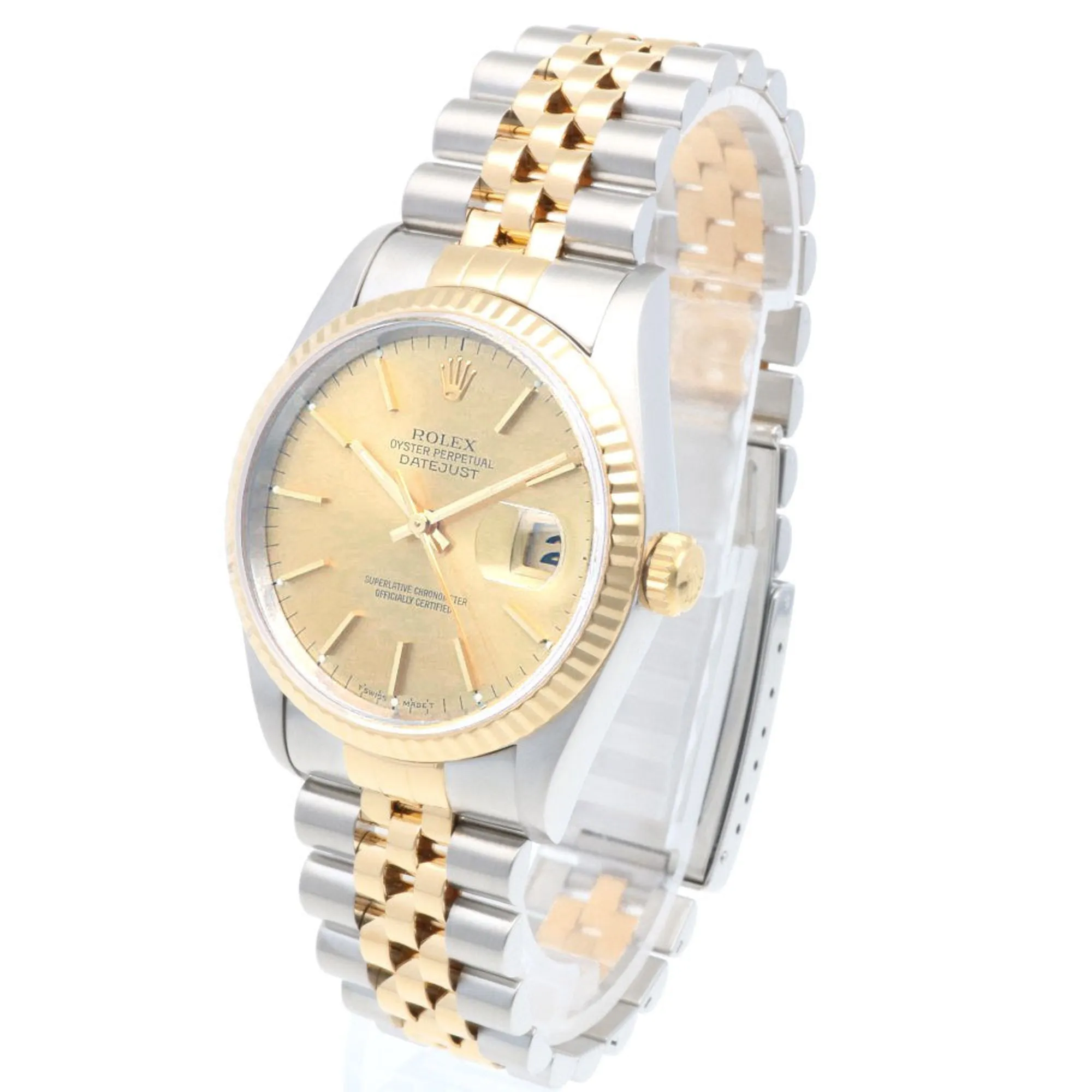 Rolex Datejust Stainless Steel Wristwatch (Pre-Owned)