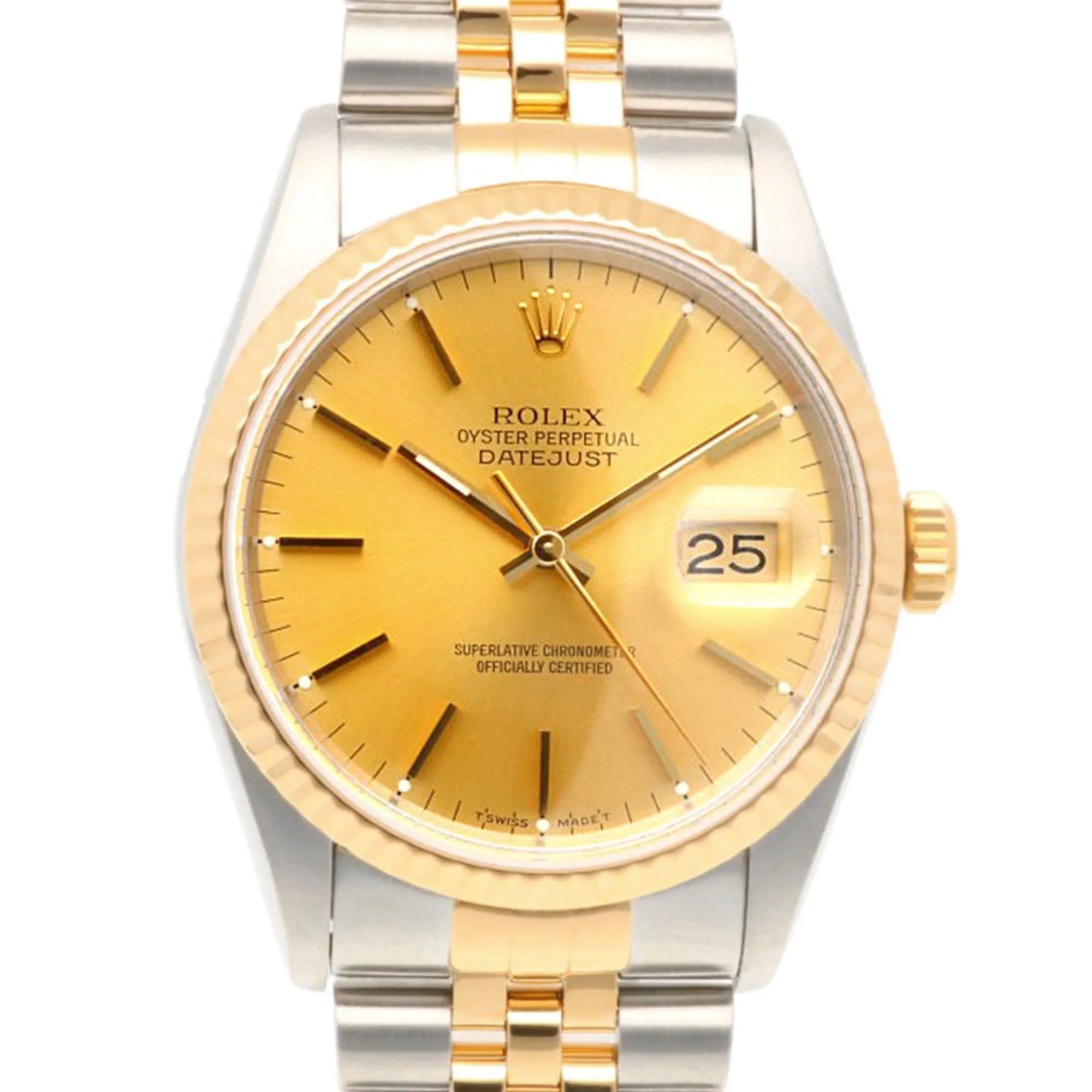 Rolex Datejust Stainless Steel Wristwatch (Pre-Owned)