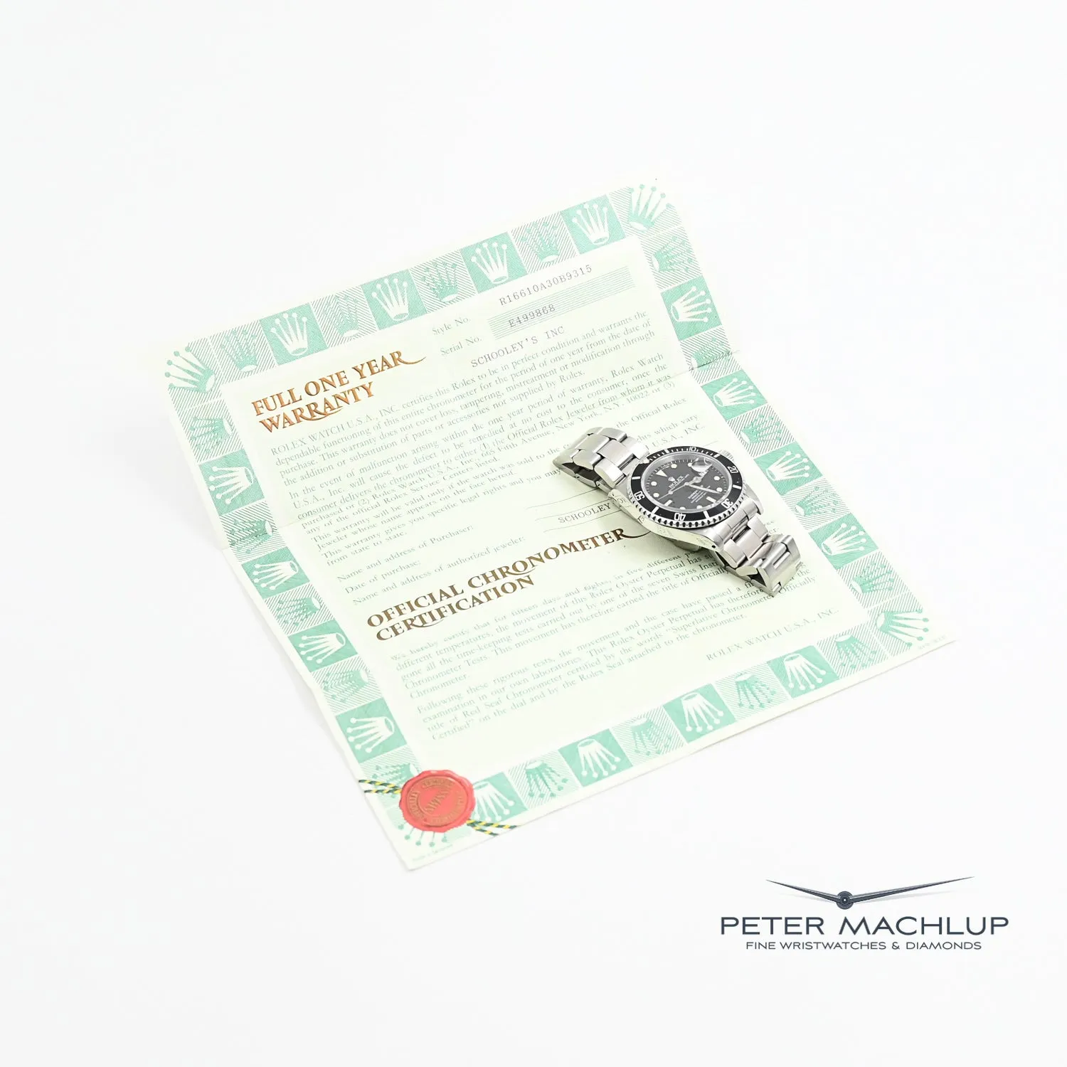 Rolex Submariner Date 40 1990