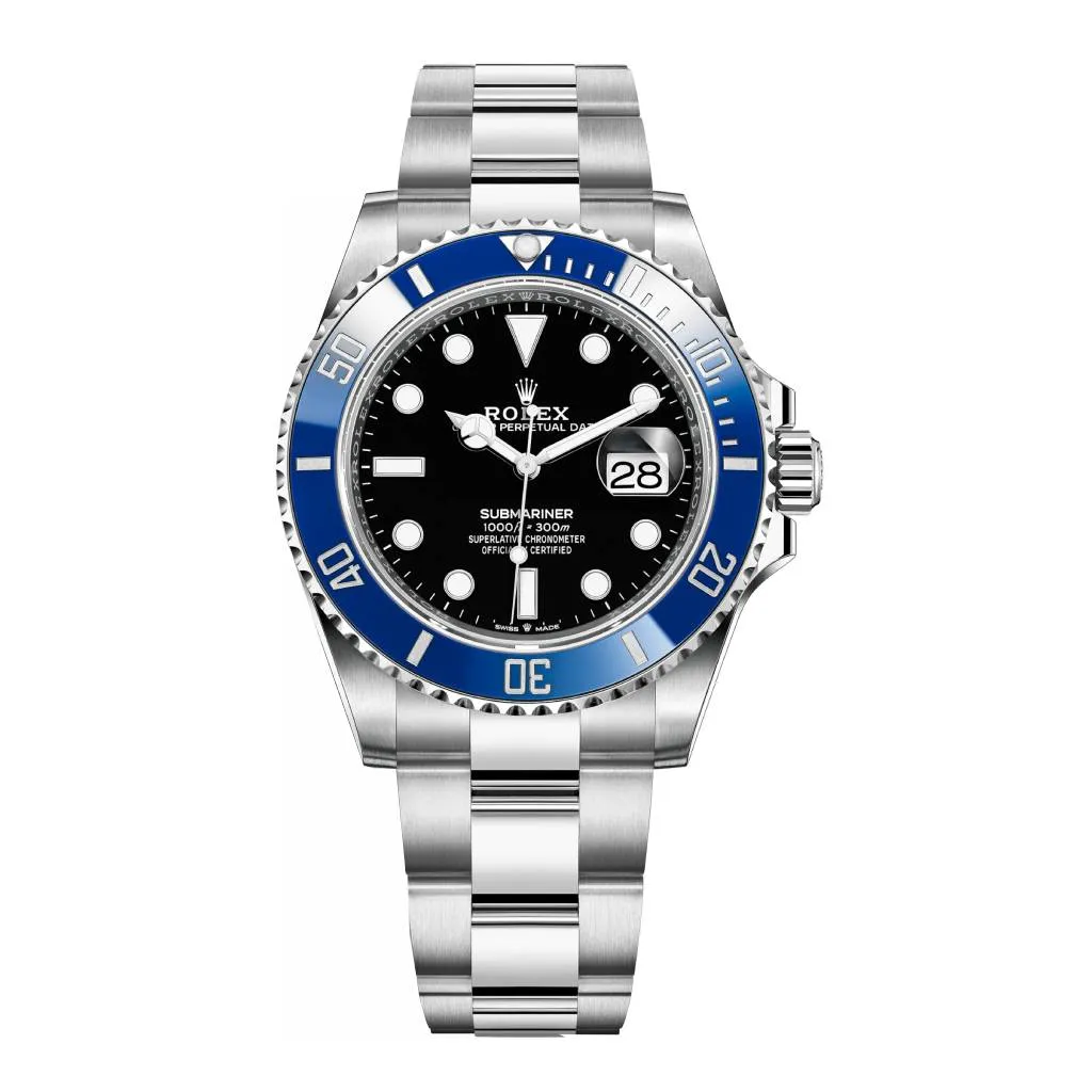 Rolex Submariner Date 41mm - Ref: 126619lb-0003 - Black Dial, 18K White Gold Oyster Bracelet Watch