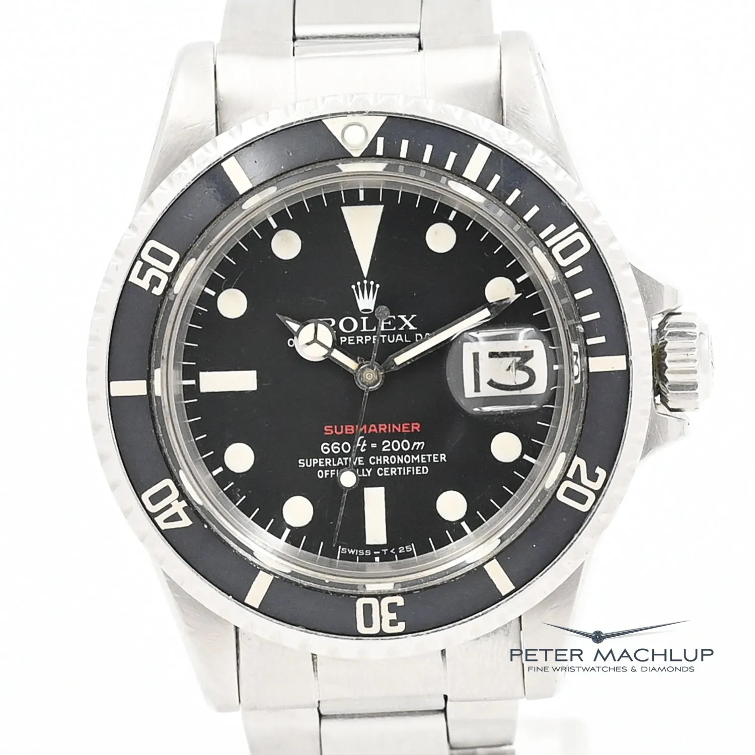 Rolex Submariner Date "Red" 1680 1973