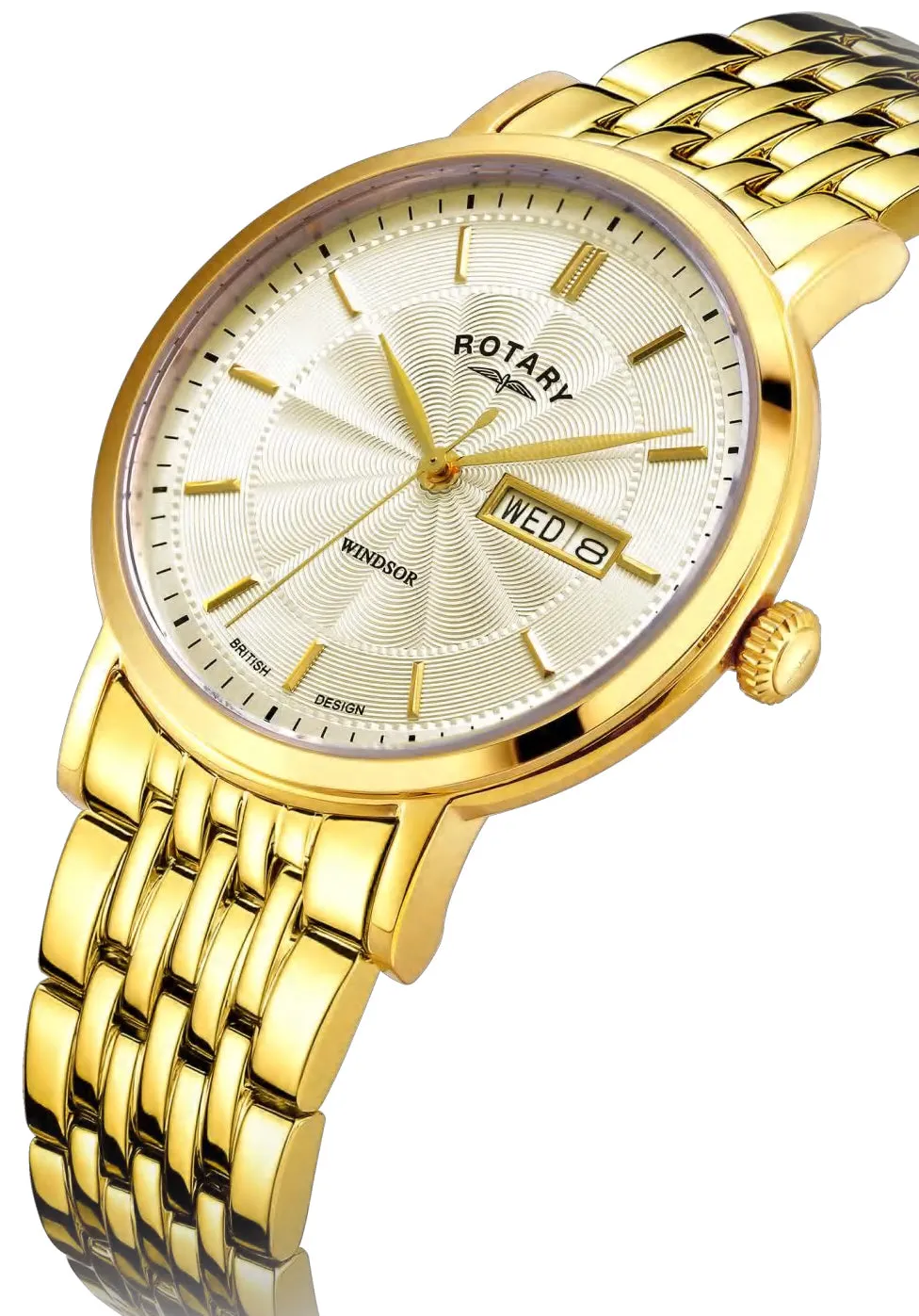 Rotary Windsor 3 Hands Mens Watch
