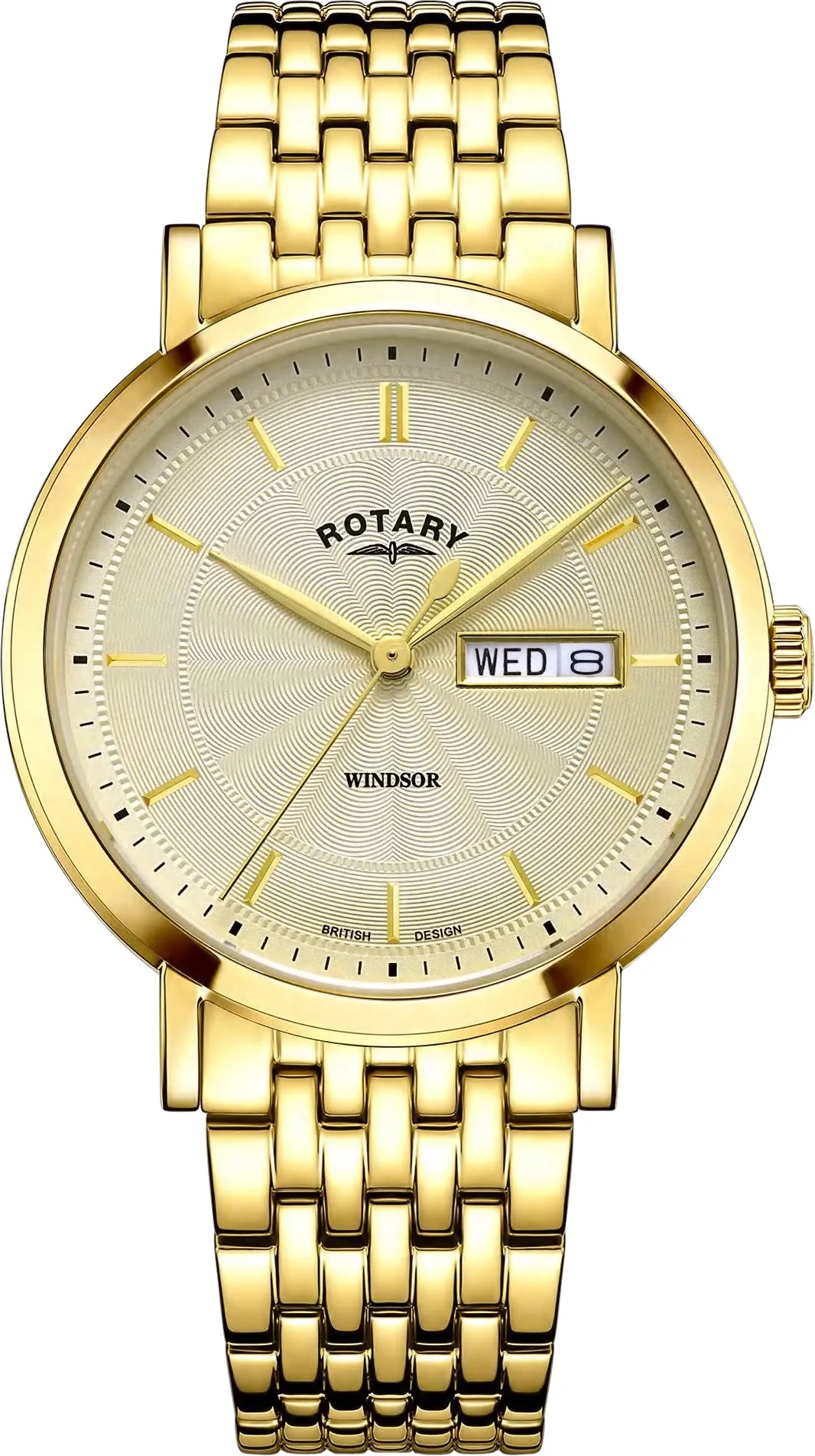 Rotary Windsor 3 Hands Mens Watch