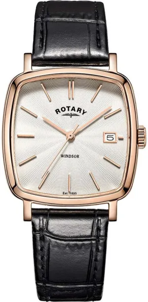 Rotary Windsor Cushion Mens Watch Pre-Order