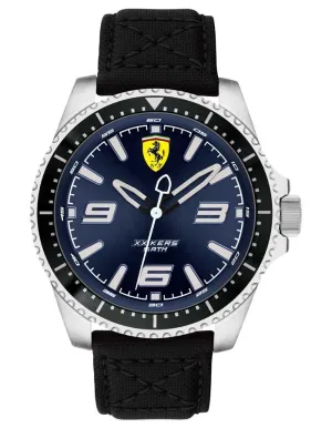 Scuderia Ferrari XX Kers Watch - Blue  Dial -  Stainless Steel - Black Condura