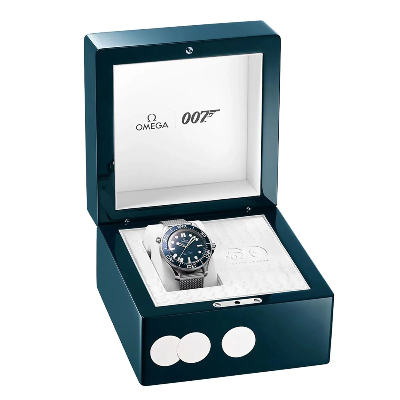 Seamaster Diver 300m Co-Axial Master Chronometer 42mm James Bond 60th Anniversary 210.30.42.20.03.002