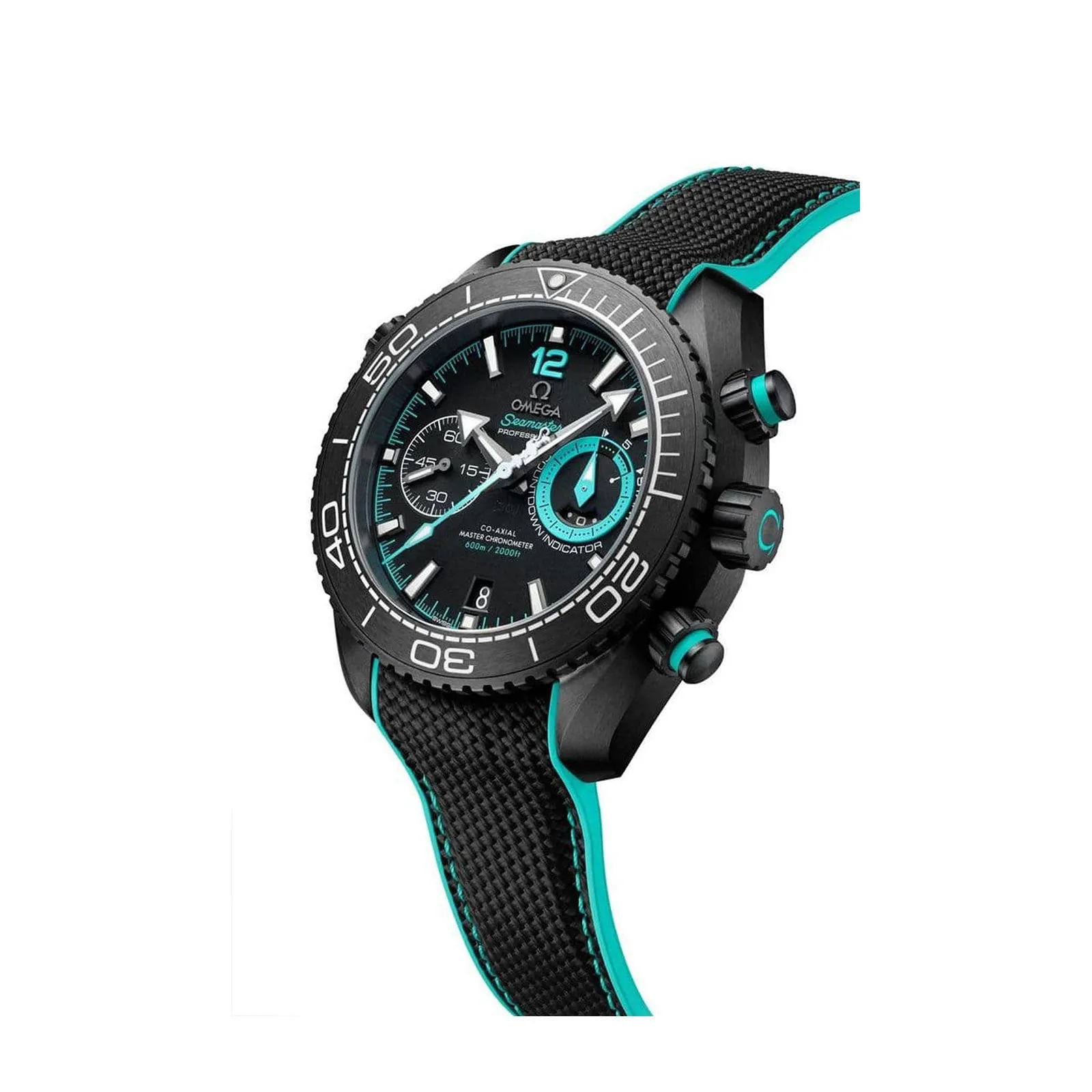 Seamaster Planet Ocean Deep Black ENTZ Edition 600M Co-Axial Master Chronometer Chronograph 45.5mm 215.92.46.51.01.003