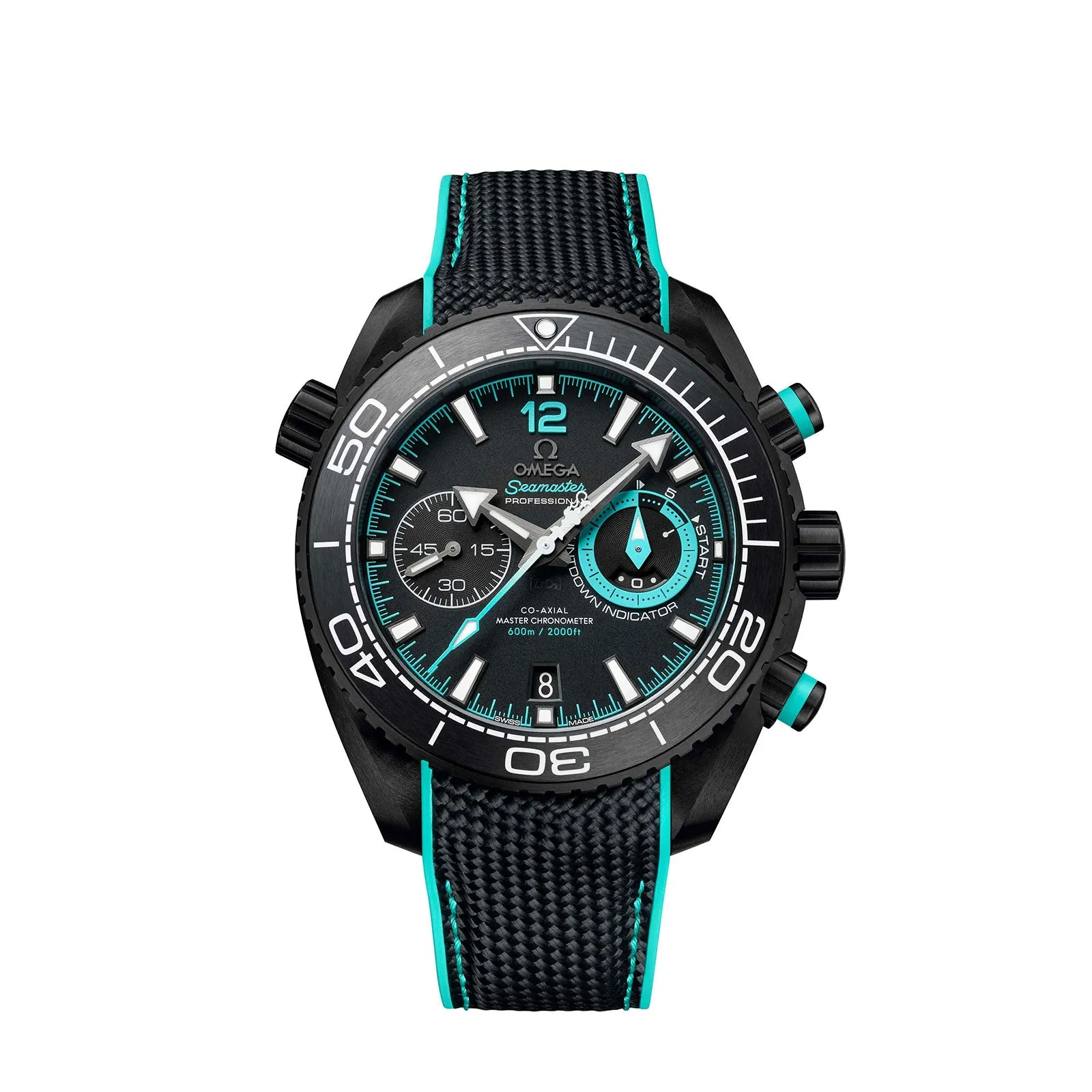 Seamaster Planet Ocean Deep Black ENTZ Edition 600M Co-Axial Master Chronometer Chronograph 45.5mm 215.92.46.51.01.003