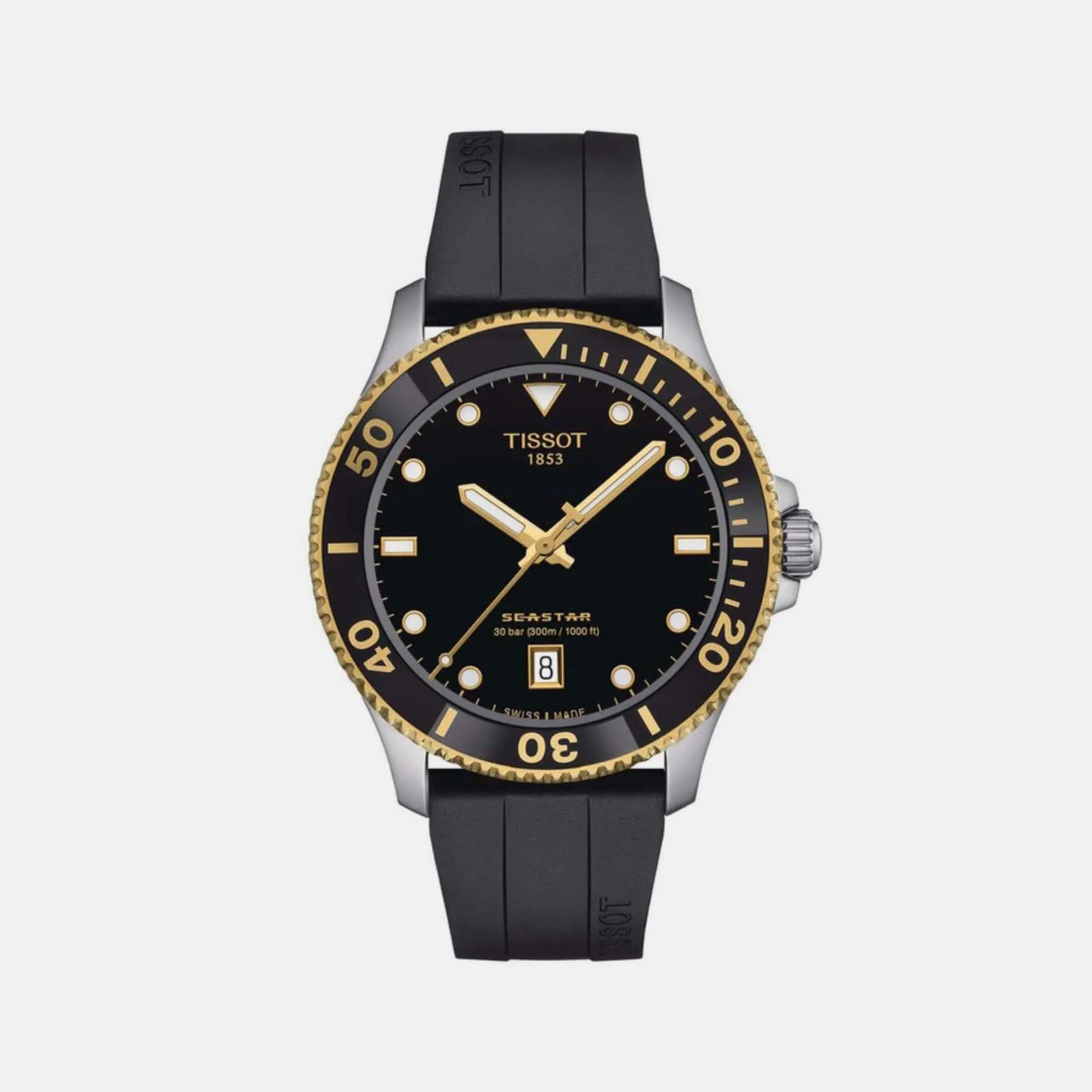 Seastar 1000 Men Analog Silicone Watch T1204102705100