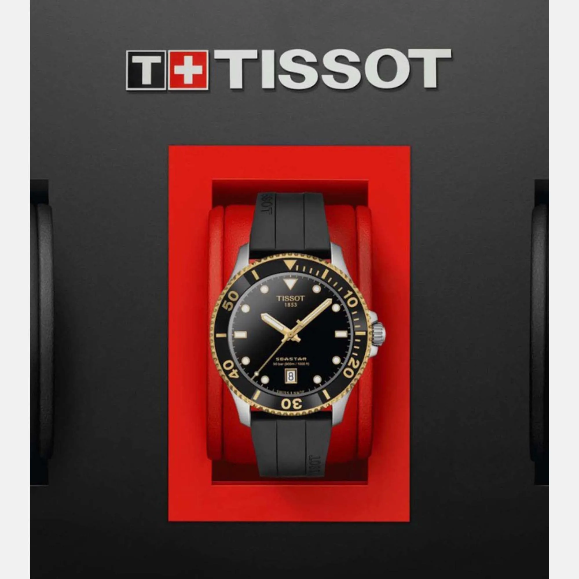 Seastar 1000 Men Analog Silicone Watch T1204102705100