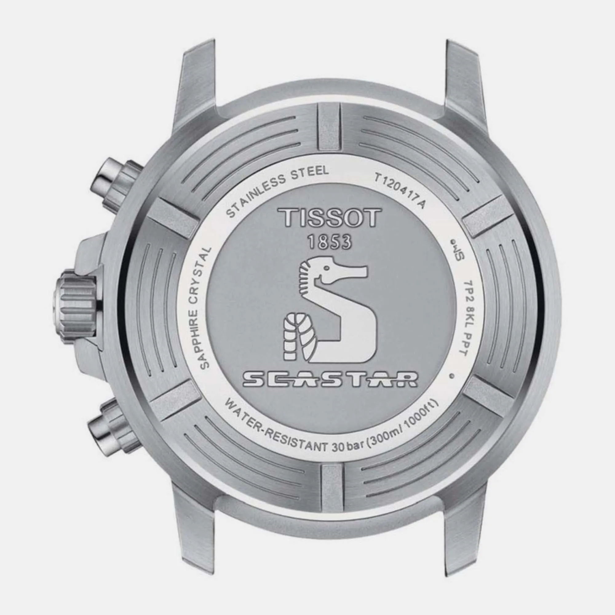 Seastar 1000 Men Chronograph Silicone Watch T1204171708101