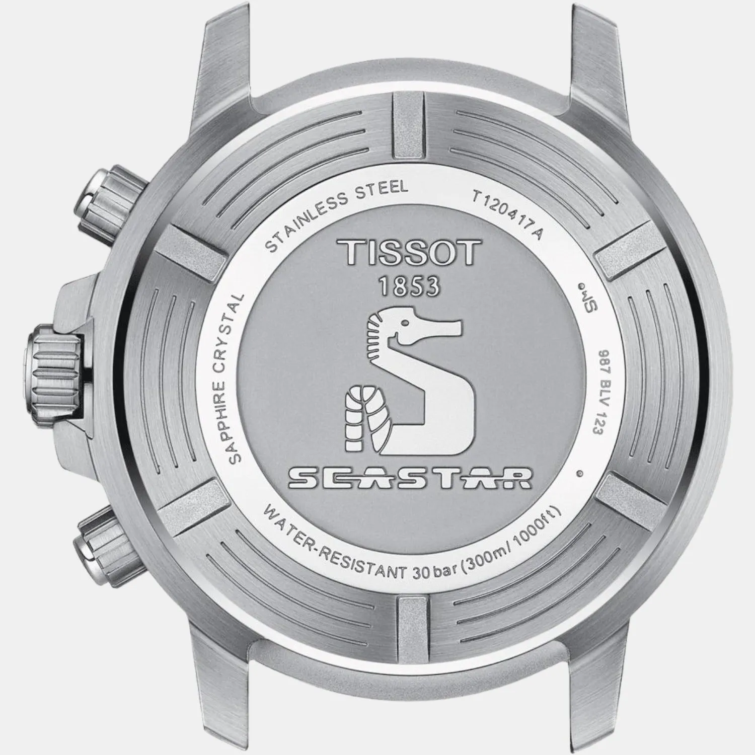 Seastar 1000 Men's Chronograph Stainless Steel Watch T1204171105101