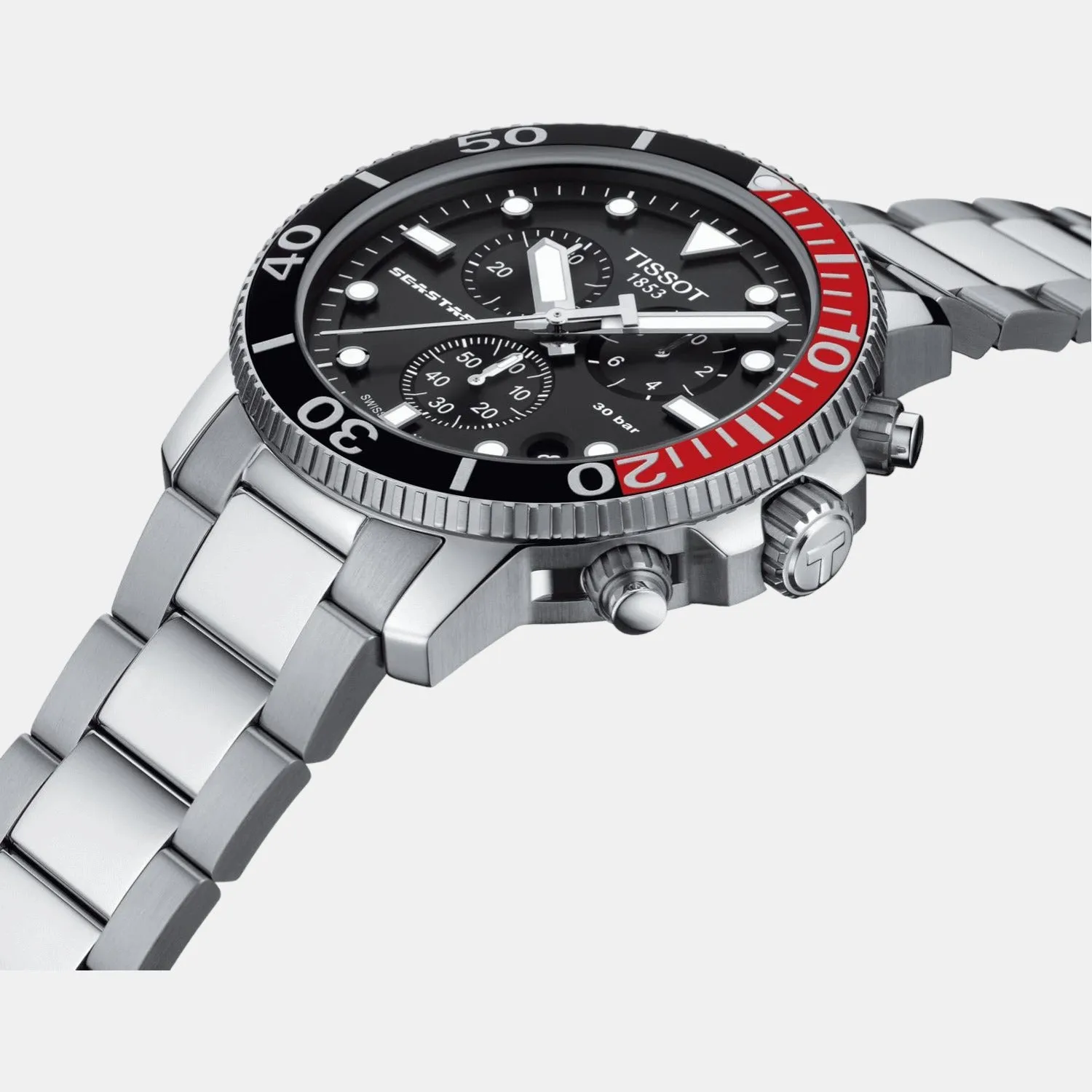 Seastar 1000 Men's Chronograph Stainless Steel Watch T1204171105101
