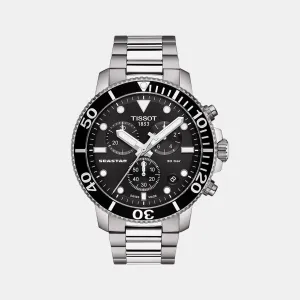 Seastar Men Chronograph Stainless Steel Watch T1204171105100