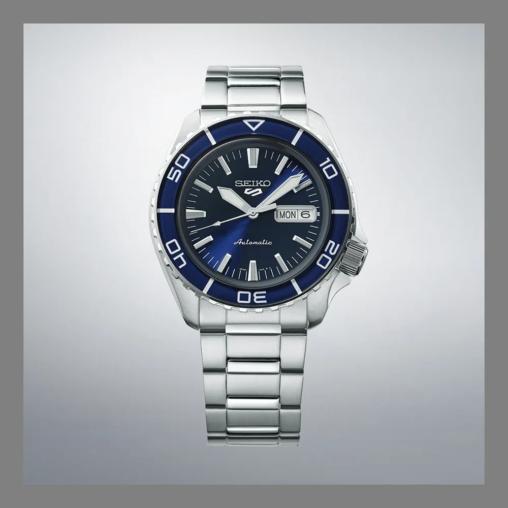 SEIKO-5 Blue Dial Sports Watch from SKX Series SRPK97K