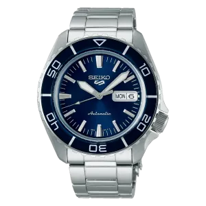 SEIKO-5 Blue Dial Sports Watch from SKX Series SRPK97K