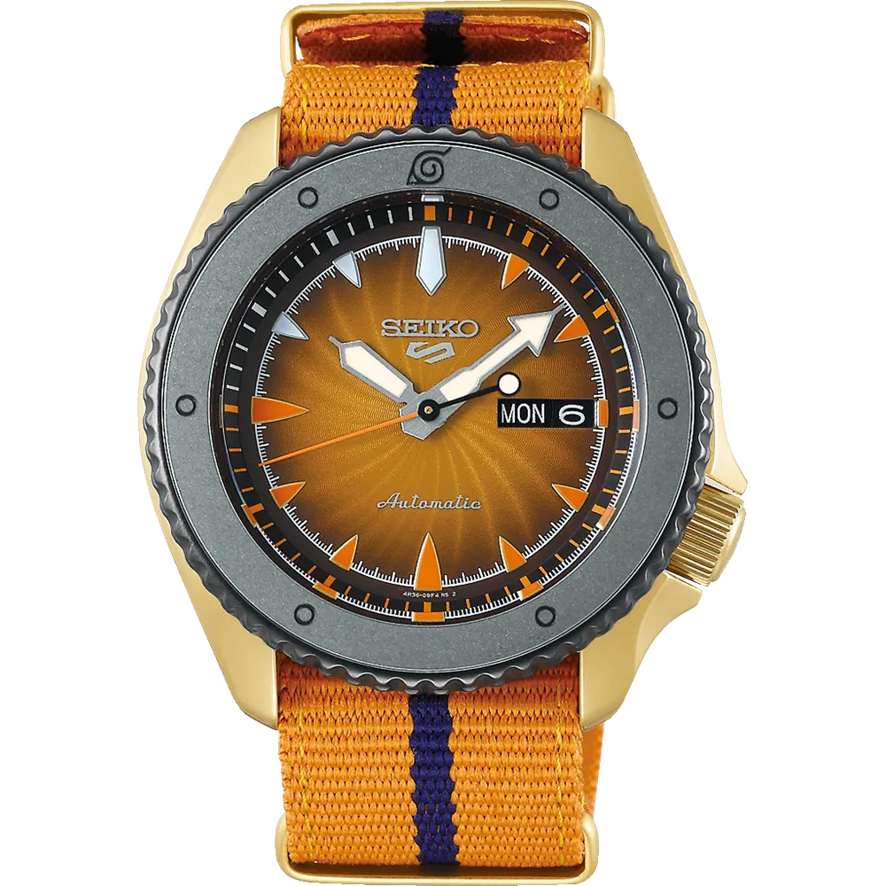 Seiko 5 Sports Automatic 100M - Naruto Uzumaki