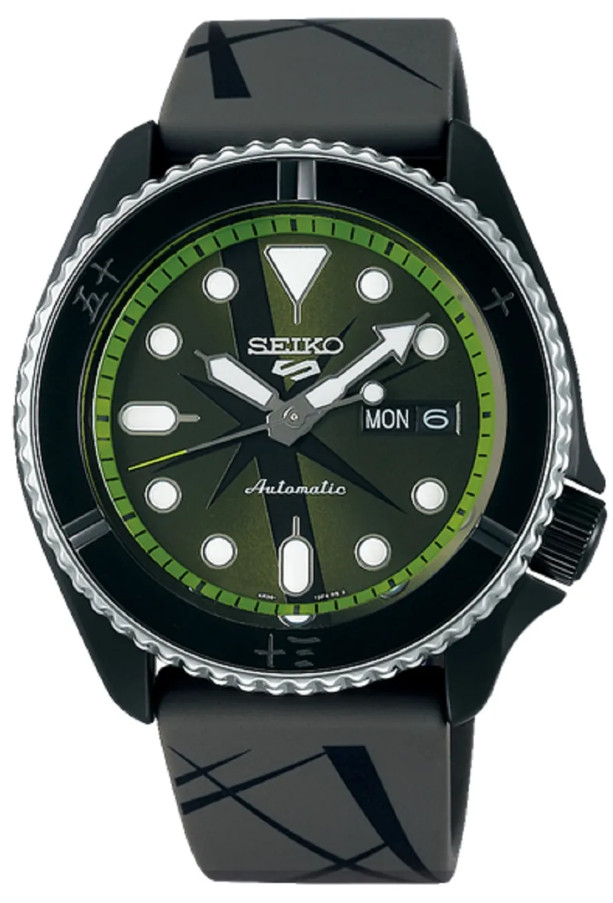 Seiko 5 SRPH67K1 Sports One Piece  Zoro Limited Edition Automatic Watch Men