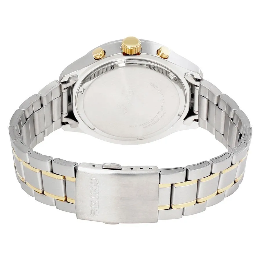 Seiko Chronograph Silver Dial Mens Watch